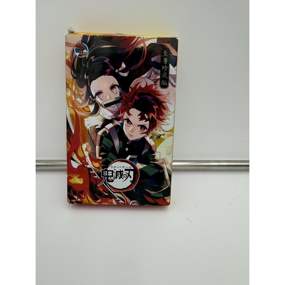 Demon Slayer Tangiro And Nezuko Fire Booster Box Trading Card Game